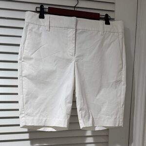 Ann Taylor Classic Cream Shorts